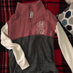 Pink sweatshirt